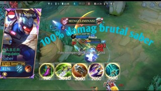 saber lagi Hits bikin musuh pada kabur