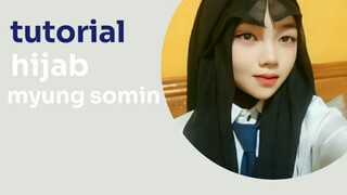 ✨tutorial hijab myung somin✨