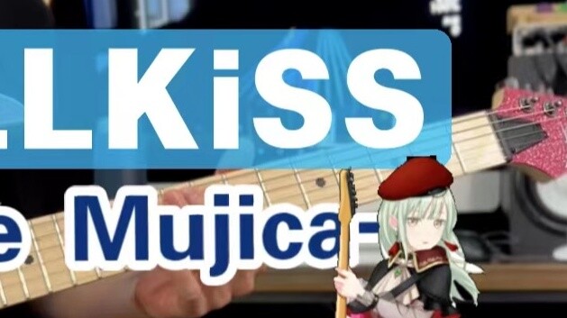 [Skor terlampir] Penyetelan standar 6-senar "KiLLKiSS" AVE Mujica OP Solar Doll BangDream BangBang M