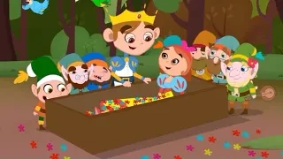 Snow White - The seven Dwarfs in English