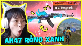 [FREE FIRE] Misthy cầm AK47 RỒNG XANH tàn sát cả bản đồ!!!