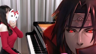 ร้องลั่น จอมคาถา บรรเลงเปียโนบรรเลงเพลง Ru's Piano | Uchiha Family Theme Song