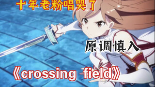 到了克莱因的年纪也不妨碍我唱桐亚的歌「crossing field」LiSA男声翻唱