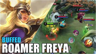 UNKILLABLE INVADER | BUFFED FREYA AS ROAMER