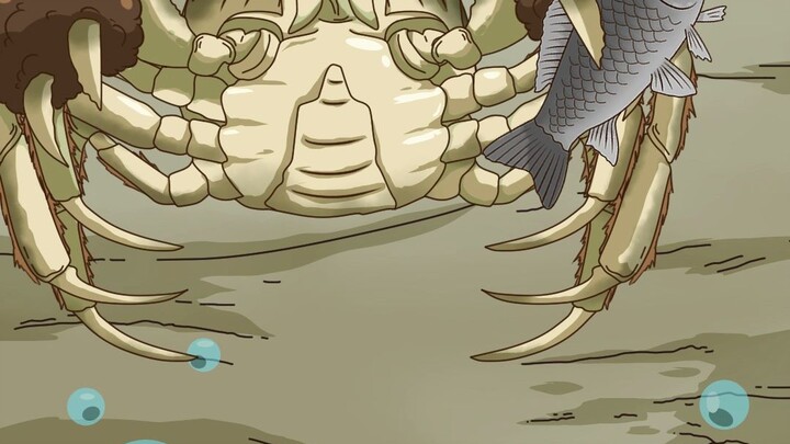 Fish, crabs, and rice coexist in a mutually beneficial system—winning three benefits at once!