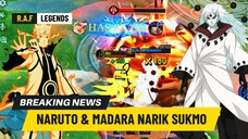NARUTO X MADARA NARIK SUKMO = MUSUH AUTO PANIK⁉️