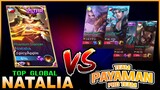 Top Global Natalia Totally Outplayed Team Payaman Pro in Rank...