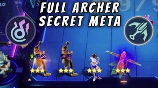 SECRET META AUTO WINSTREAK !! DOUBLE 3 STAR BRODY FULL ARCHER !! MAGIC CHESS MOBILE LEGENDS