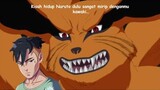 Boruto Episode 201 - Kawaki nangis mendengar cerita kurama tentang masalalu Naruto