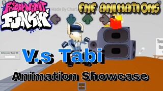 Roblox V.s Tabi FNF' [Animation Showcase]