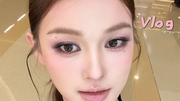 A Day in the Life of a Mogao Ping Sales Associate on the Morning Shift | Try This Purple Smoky Eye M