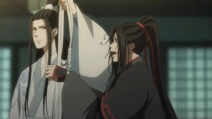 I watched the Grandmaster of Demonic Cultivation again. The headband cannot be touched by anyone oth