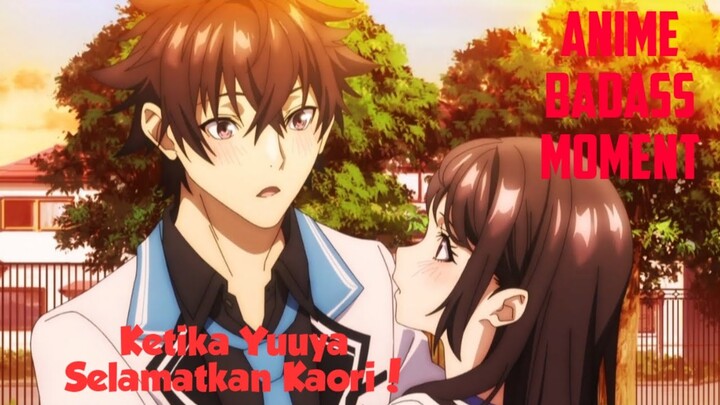 Ketika Yuuya Selamatkan Kaori dari Geng Motor #animebadassmoment #momentanime