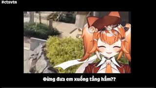 Không xuống tầng hầm nà được uwu