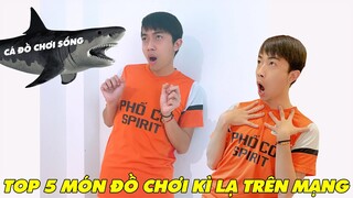 TOP 5 MÓN ĐỒ CHƠI KÌ LẠ TRÊN MẠNG của CrisDevilGamer