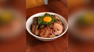 Nasi char siu ala Filipina, penampilannya sungguh menggugah selera!🍚
