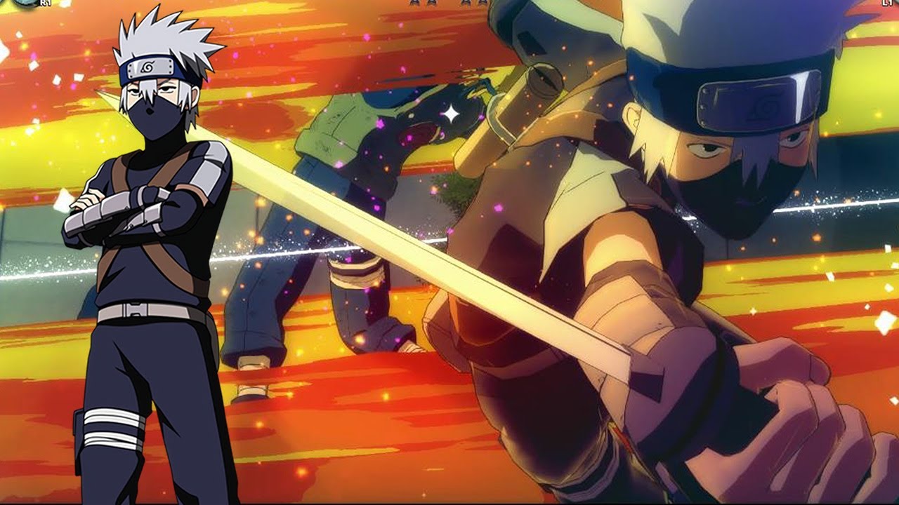 Naruto Shippuden - kakashi,obito e rin vs minato (dublado ingles