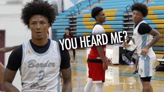 Mikey Williams SHOWS NO MERCY in FIRST GAME BACK in SAN YSIDRO GYM!