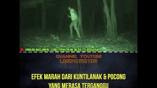 KUNTI & POCONG MARAH AKIBAT DI GANGGU 3NAK-3NAK #shorts