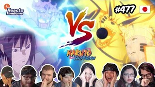 🔥 Naruto vs Sasuke Reaction Mashup [Part 2/2]  | JAP 🇯🇵 [ナルト 疾風伝] [海外の反応]