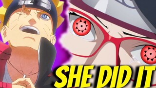 BORUTO'S FINAL CHAPTER BEFORE TIME-SKIP: SARADA'S NEW SHARINGAN & SASUKE BETRAY'S KONOHA CHAPTER 80