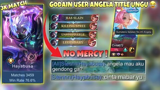 TES KESETIAAN ! GODAIN TOP ANGELA TITLE UNGU 😂 ! SOLO RANK KETEMU DUO BUCIN  ! Stenly Hayabusa