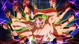 Zoro Reveals All of His Swords and Scares the Straw Hat Pirates - One Piece