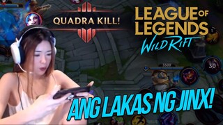 ANG LAKAS NG JINX LoL WILD RIFT | Biancake Plays