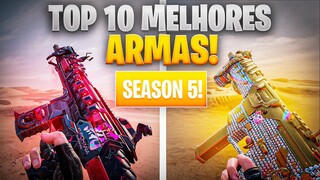 TOP MELHORES ARMAS E CLASSES DA SEASON 5 DO COD MOBILE! (ARMAS META)