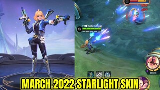 Beatrix March 2022 Starlight Skin Skills Effect | MLBB