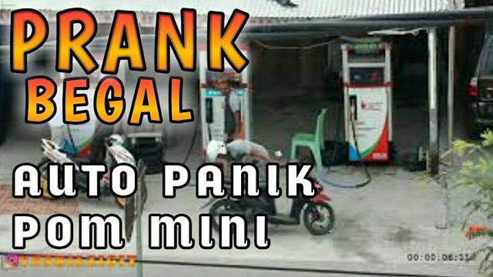 PRANK!! AKSI BEGAL PENCURIAN MOTOR -PRANK INDONESIA