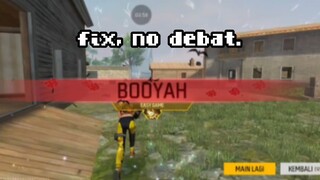 dikasih easy game terus ya udh pasti booyahhh..