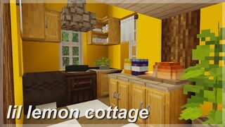 [Minecraft] lil Lemon Cottage | aesthetic speedbuild 🍋