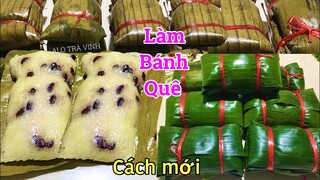 Món Bánh quê truyền thống! Theo cách làm mới lạ, Nhanh mà Ngon/ Banana sticky rice