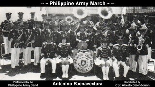 Antonino Buenaventura - Philippine Army March (1947)