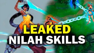 Nilah's full kit LEAKED and "gameplay"