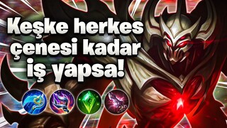 İYİLERİN BİLEĞİNİN, KÖTÜLERİN ÇENESİNİN ÇALIŞTIĞI BİR MAÇ! - ZHASK FENA VURUYOR! | Mobile Legends