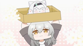 "Family! I found a cat! She wants to come home with me!"
