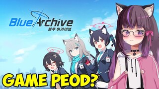 Pertama kali bermain game BLUE ARCHIVE - VTUBER #vtuberindonesia #vtuber