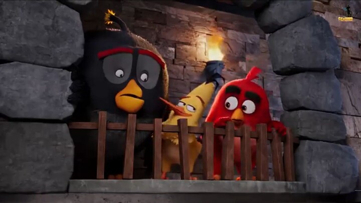 🐤🎬 The Angry Birds Movie — A  #Red #Chuck #Bomb #AngryBirdsMovie #Animation #Cartoon #MovieCaption