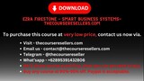 Ezra Firestone – Smart Business Systems - Thecourseresellers.com