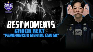 TANK BARBAR PENGHANCUR MENTAL | BEST MOMENTS GROCK EVOS REKT SAAT MEMBAWA EVOS MENJUARAI NMA S3