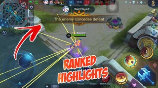Fanny : Ranked Highlights || Part 5 || MOBILE LEGENDS BANG BANG