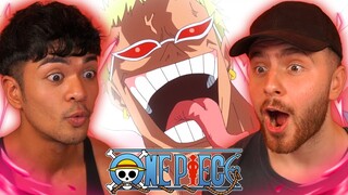 THE DOFLAMINGO JOKER REVEAL!!! - One Piece Episode 598 + 599 REACTION + REVIEW!