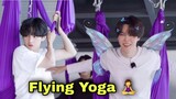 BTS try flying yoga 🧘‍♀️ // Hindi dubbing // Part-1
