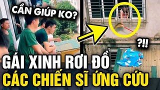 Thấy gái xinh RƠI ĐỒ, các chú bộ đội RA TAY tương trợ và cái kết BẤT NGỜ | Tin 3 Phút