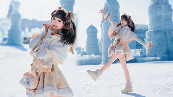 Menari di Dunia Es dan Salju bersuhu minus 20 derajat! Benar-benar jadi ‘kentang kecil beku instan’!