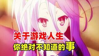 关于游戏人生，你绝对不知道的事