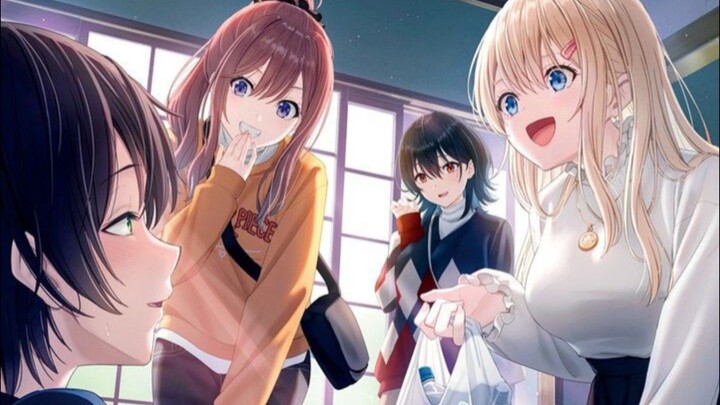 anime baru MC hoki dapat cewek populer sehoby😍🥰😘