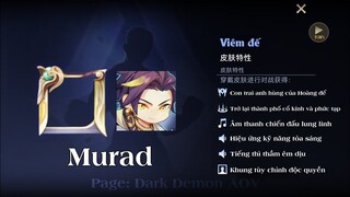 Tính năng các Trang phục bậc S+/SS sắp ra mắt Liên Quân Mobile (Tạm dịch) | Dark Demon AOV
